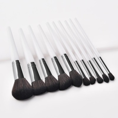 Best Beauty Cosmetic 10pcs  Makeup Brush With Special Shape Foundation Eyelash New Arrived Fashion Powder Brushes